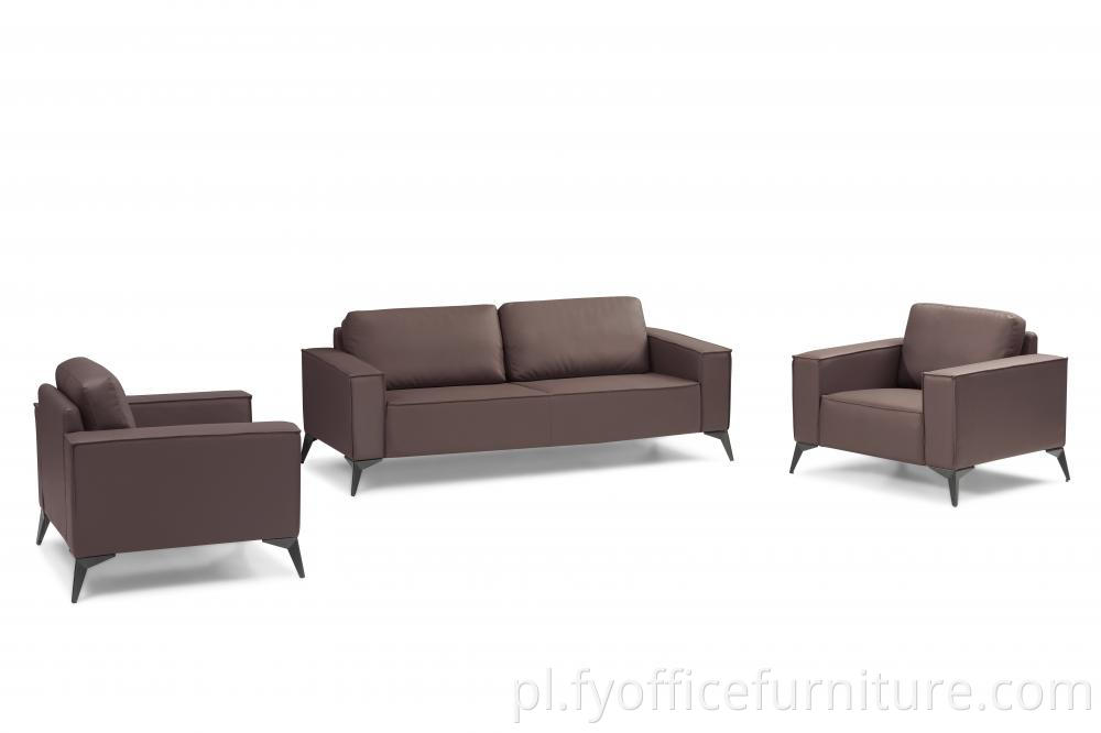 leather sofa for office